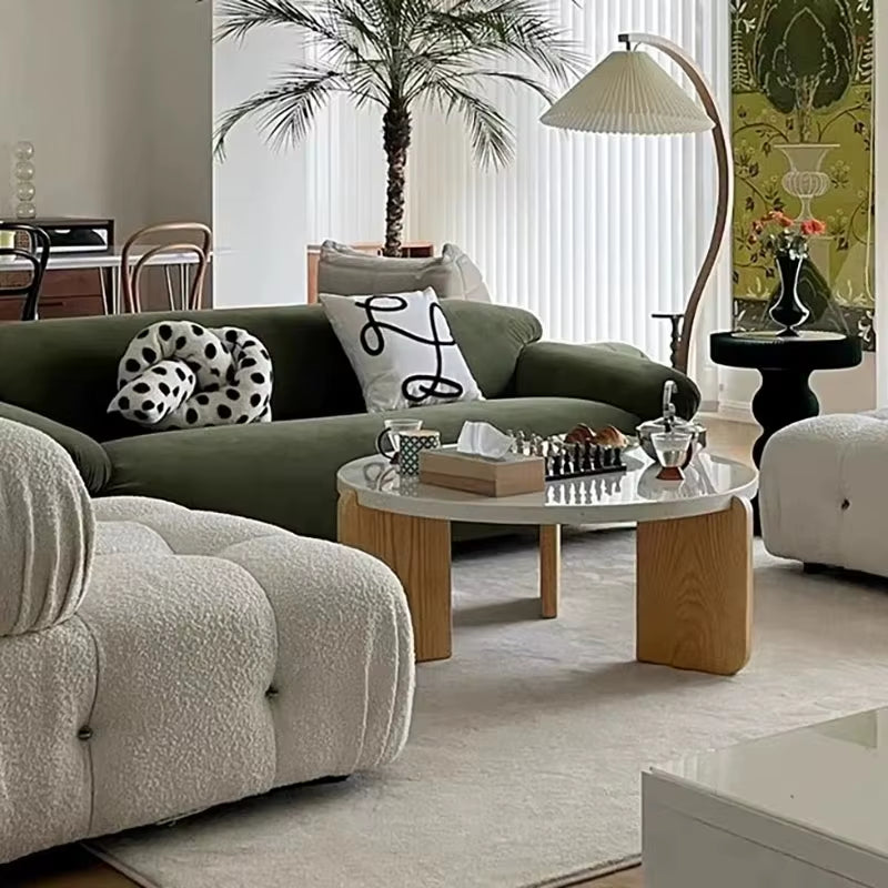 Luxury Nordic Coffee Tables Modern Simple Living Room Glam Coffee Table Minimalist Unique Table Basses De Salon Home Furniture