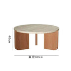New Hotel Nordic Entryway Tea Table Coffee Tables Modern Designer round Marble Coffee Table for Living Room Furniture Home