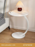 Designer Luxury Coffee Tables Gold Breakfast Minimalist round Side Table Lounge Space Saving Mesa Auxiliar Living Room Furniture