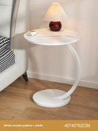 Designer Luxury Coffee Tables Gold Breakfast Minimalist round Side Table Lounge Space Saving Mesa Auxiliar Living Room Furniture