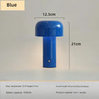 Italian Mushroom Table Lamp Portable Wireless Touch Rechargeable Night Lamp USB Desk Lamp Desktop Decoration Bedroom Night Light