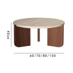 New Hotel Nordic Entryway Tea Table Coffee Tables Modern Designer round Marble Coffee Table for Living Room Furniture Home