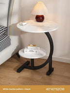 Designer Luxury Coffee Tables Gold Breakfast Minimalist round Side Table Lounge Space Saving Mesa Auxiliar Living Room Furniture