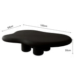 MOMO Nordic Cloud Tea Table Simple Modern Small Household Living Room Shaped Table Cream Wabi-Sabi Tea Table 100/120Cm