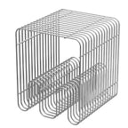 Nordic Metal Coffee Tables with Storage Modern Accent Tables for Sofa Creative Newspaper Display Rack Living Room Coffee Table