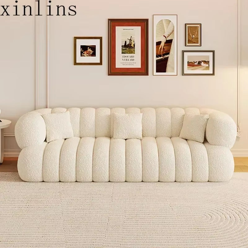 Modern Nordic Living Room Sofas Salon Floor Lounge Italian Relaxing Lazy Sofa Designer Woonkamer Banken Interior Decoration