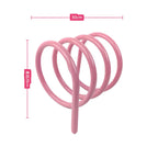 Creative Spring-Loaded Rotating Bookshelf INS Aesthetic Desktop Organizer Metal Office Book Holder Home Magazine Display Rack