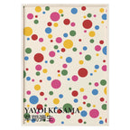 Abstract Yayoi Kusama Pumpkin Canvas Painting Japanese Artist Poster Prints Wall Art Pictures Living Room Home Decor Cuadros