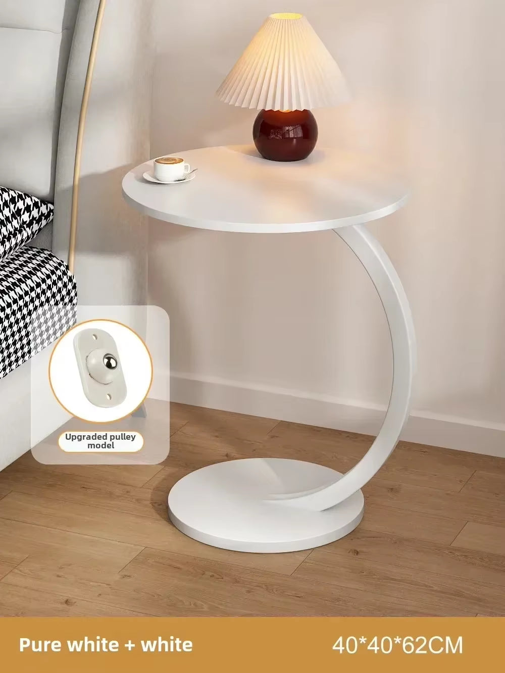 Designer Luxury Coffee Tables Gold Breakfast Minimalist round Side Table Lounge Space Saving Mesa Auxiliar Living Room Furniture