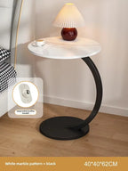 Designer Luxury Coffee Tables Gold Breakfast Minimalist round Side Table Lounge Space Saving Mesa Auxiliar Living Room Furniture