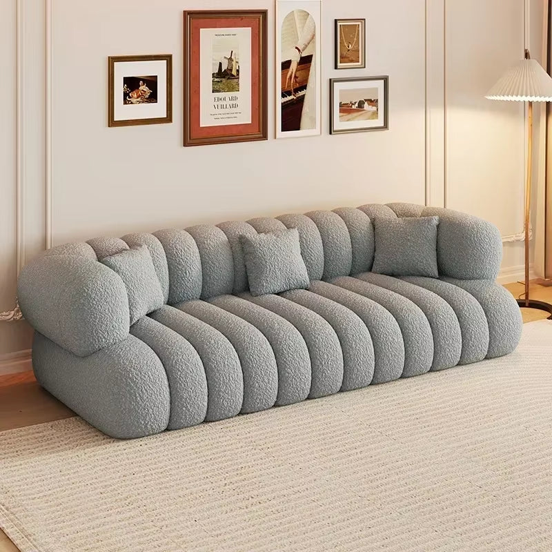 Modern Nordic Living Room Sofas Salon Floor Lounge Italian Relaxing Lazy Sofa Designer Woonkamer Banken Interior Decoration