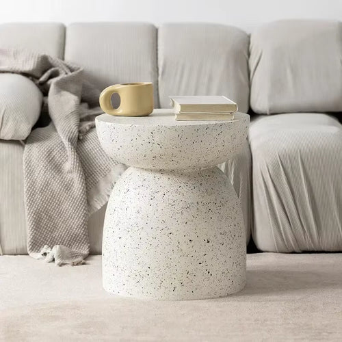 Creative Side Table Small Cream Wind Sofa Table Art Coffee Stand for Living Room Modern Balcony Storage Table