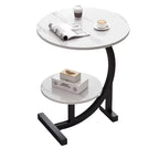 Designer Luxury Coffee Tables Gold Breakfast Minimalist round Side Table Lounge Space Saving Mesa Auxiliar Living Room Furniture