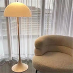 Simple Modern Lamb Fleece Single Sofa Designer Light Luxury Living Room Balcony Small Apartment White Lounge Chair