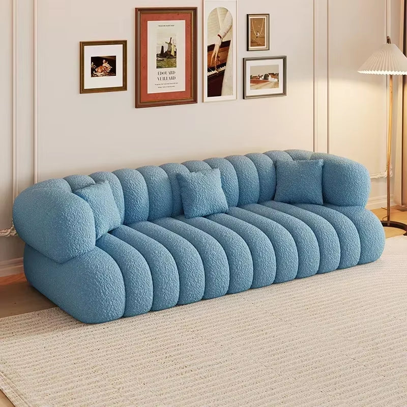 Modern Nordic Living Room Sofas Salon Floor Lounge Italian Relaxing Lazy Sofa Designer Woonkamer Banken Interior Decoration